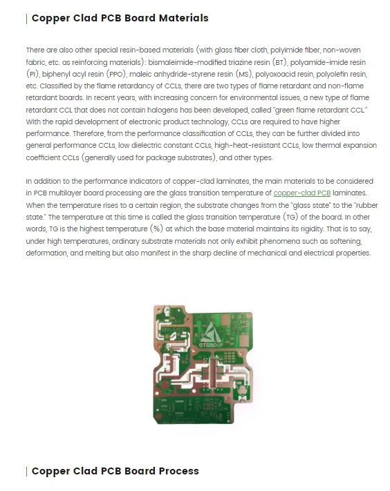 What Are the Main Materials for Multi-layer PCBs?