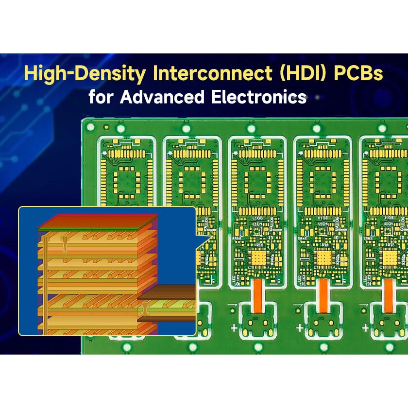 10 L HDI Communication PCB