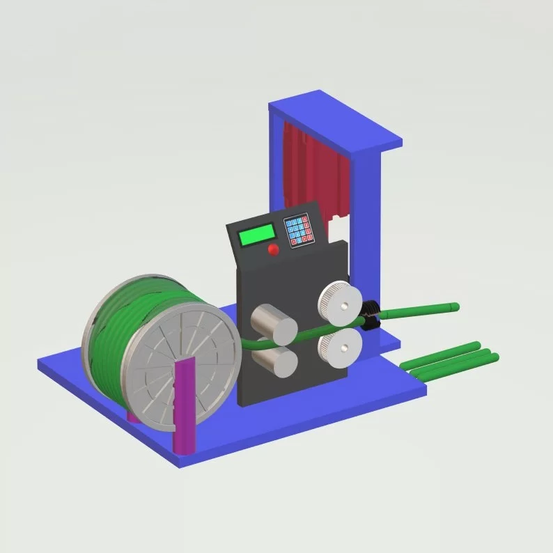 Automated Wire Cut, Strip