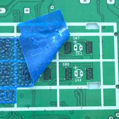 Blue Peelable Printed Circuit Boards