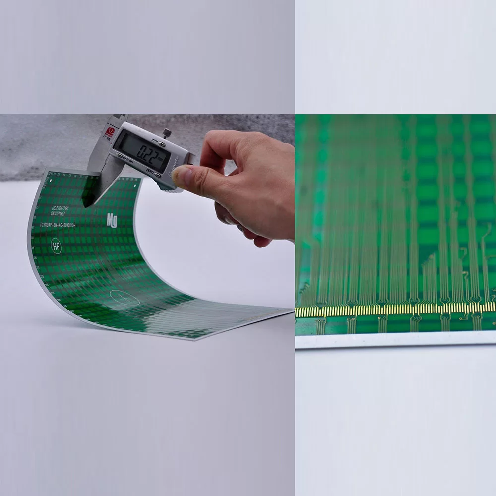 Ultra-thin flexible printed circuit boards (PCBs)
