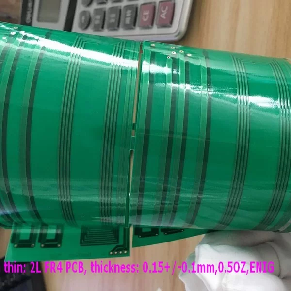 Ultra-thin flexible printed circuit boards (PCBs)